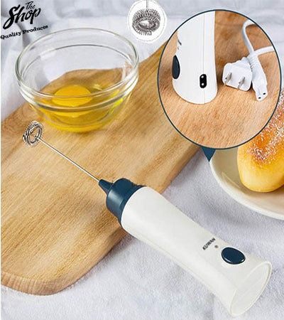 Rechargeable Electric Coffee Frother & Milk Beater